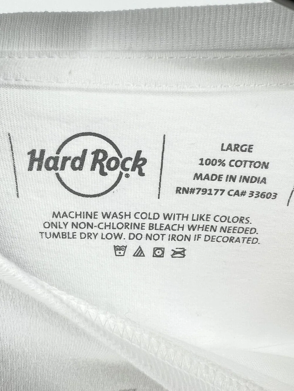 Hard Rock Cafe Punta Cana Size L T-shirt Women's (1-25)